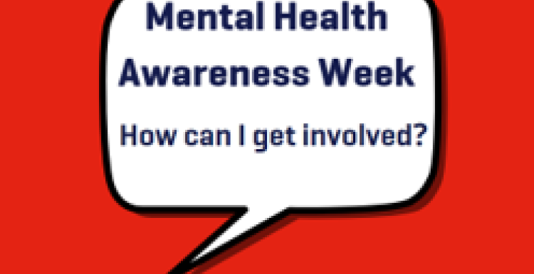 Mental Health Awareness Week poster